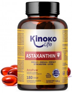Astaxantina 4 mg 180 capsulas Pure - Astaxanthin