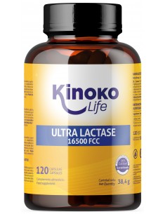 Ultra Lactasa 16500 para la intolerancia a la lactosa.