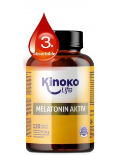 Melatonina Pura Aktiv con Valeriana Pasiflora , GABA y Aceite de Cañamo