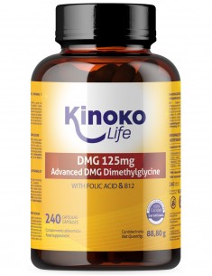 DMG ADVANCED 125mg 240 capsules with ACID Folic & B12 Vitamin