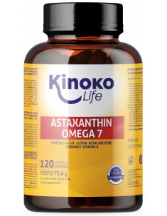 Astaxantina y Omega 7 de espino amarillo salud ocular.