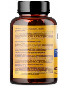 CREATINA MONOHIDRATADA 3000MG CON UC-II COLÁGENO 180 CÁPSULAS. PRE ENTRENO - PRE WORKOUT 2