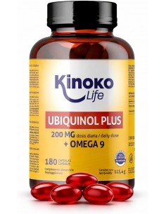 Ubiquinol Plus Coenzima Q10 reducida 180 capsulas con Omega 9