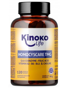 Homocyscare TMG Betaina Trimetilglicina 120 caspulas Kinoko Life