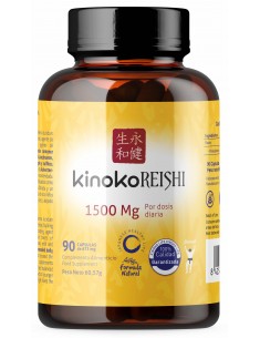 KinokoReishi 1500 mg 90 cápsulas. Japan life reishi. Sumo Reishi Banzai