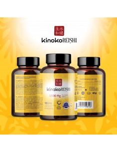 KinokoReishi 1500 mg 90 cápsulas. Japan life reishi. Sumo Reishi Banzai 2