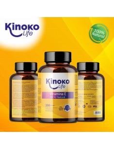 Vitamina E 500 IU NATURAL 200 CAPSULAS 2