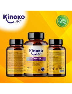 CURCUMA COMPLEX KINOKO LIFE con pimienta negra y jengibre 2