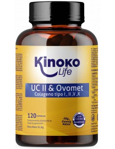 COLÁGENO UCII y OVOMET : Tipo 1,2,5 y 10 para las articulaciones, artrosis, artritis, con acido hialoronico